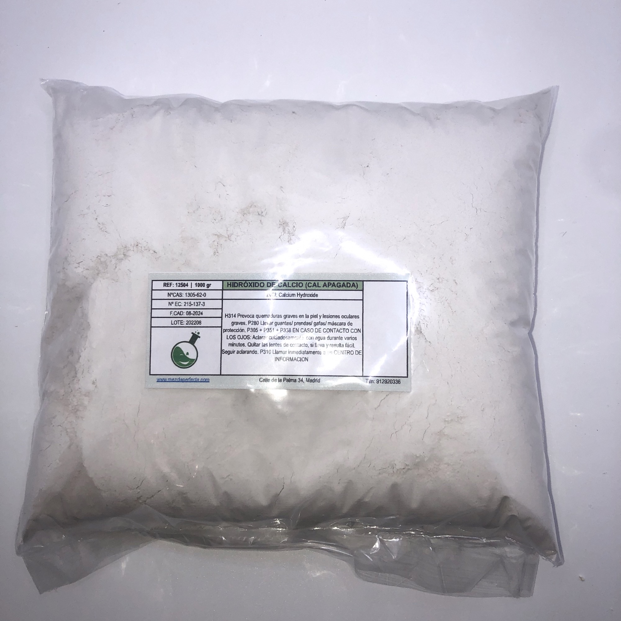 Cal hidratada, cal apagada (hidróxido de calcio) - Galvanoquímica® Mexicana